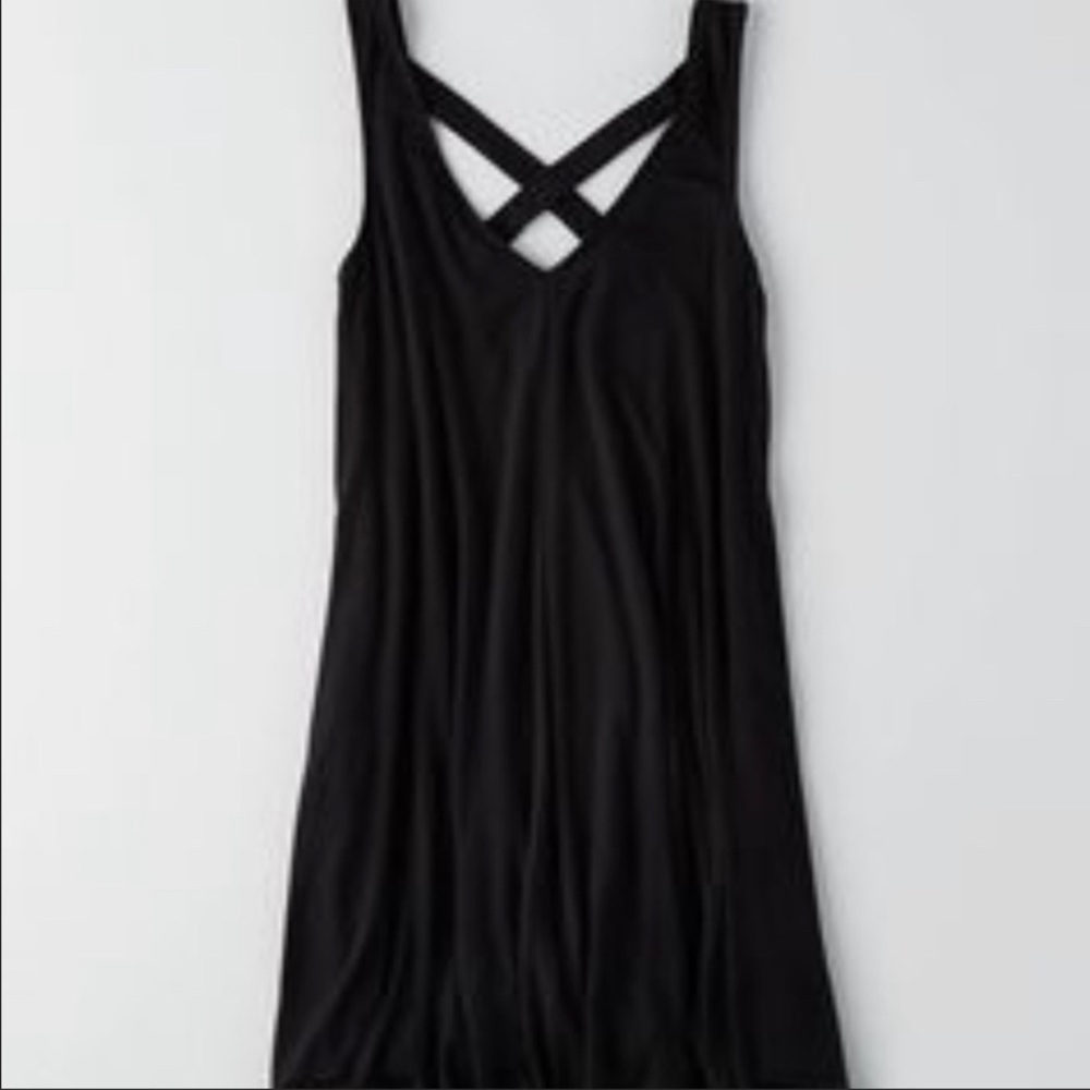 AMERICAN EAGLE Black Dress